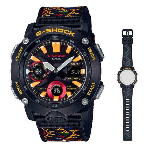 Японские наручные часы Casio G-SHOCK GA-2000BT-1AER с хронографом в Lady&Gentleman City