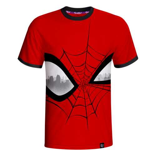 Футболка мужская Good Loot Spiderman Big Eyes красная XL в Lady&Gentleman City