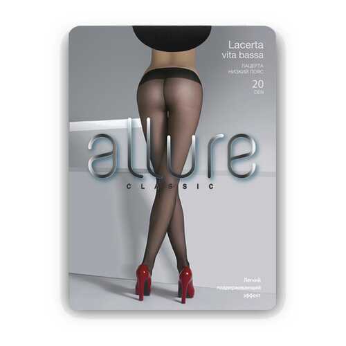 Колготки женские ALLURE ALL LACERTA 20 VB черные 4 (L) в Lady&Gentleman City