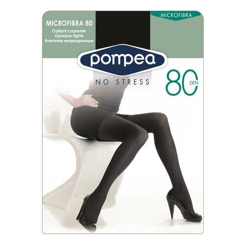 Колготки женские Pompea Microfibra 80 den черные 4 в Lady&Gentleman City