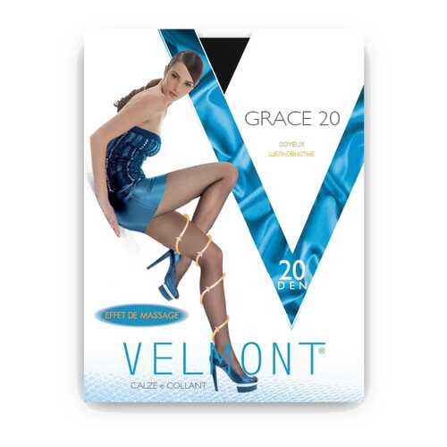 Колготки женские VELMONT VN GRACE 20 черные 2 (S) в Lady&Gentleman City