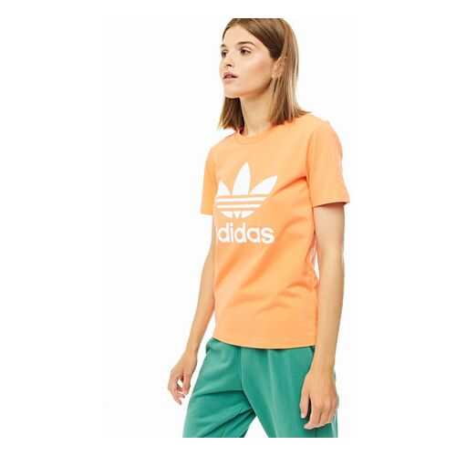 Футболка женская adidas Originals FM3 оранжевая 38 DE в Lady&Gentleman City